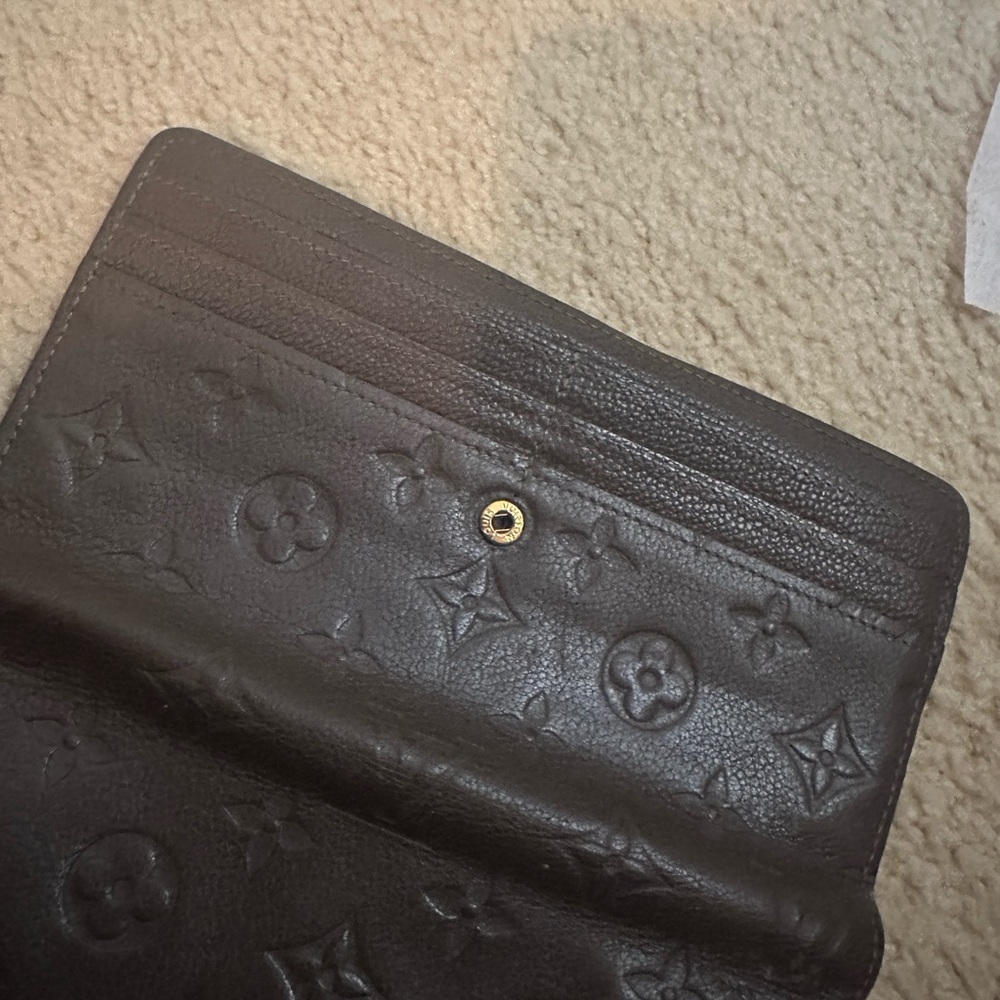 Louis Vuitton Monogram empreinte long Wallet - Picture 4 of 7